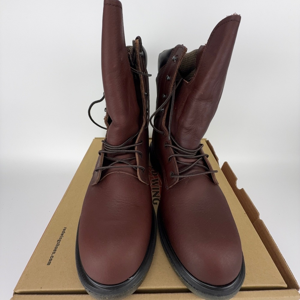 Red Wing SuperSole 8-Inch Waterproof Gore-Tex Boots Leather Mens 9D 914 NOS - Picture 2 of 10